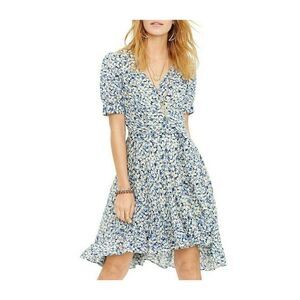 Denim & Supply Ralph Lauren Blue Puff Sleeve Sundress
